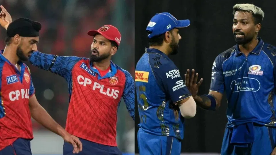PBKS vs MI Head To Head Records- IPL 2026, Match 58